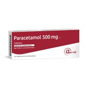 Paracetamol 500 mg IPA/apo-rot Tabletten 20 St