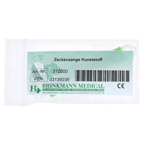Zeckenzange Kunststoff 1 St
