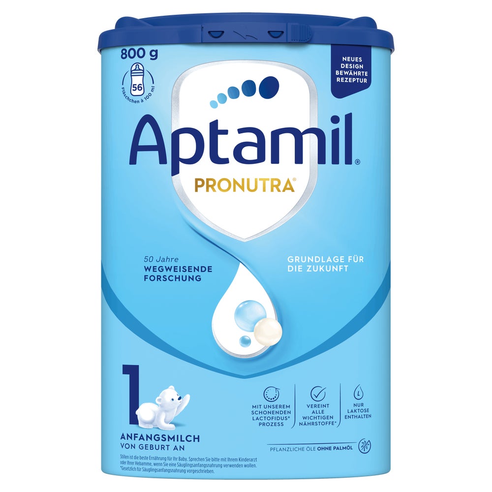Aptamil Pronutra 1, Anfangsmilch von Geburt an 800 g