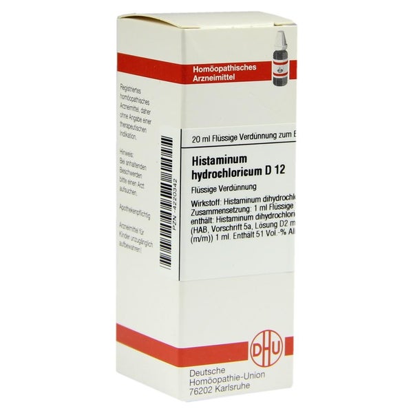 Histaminum Hydrochloricum D 12 Dilution 20 ml