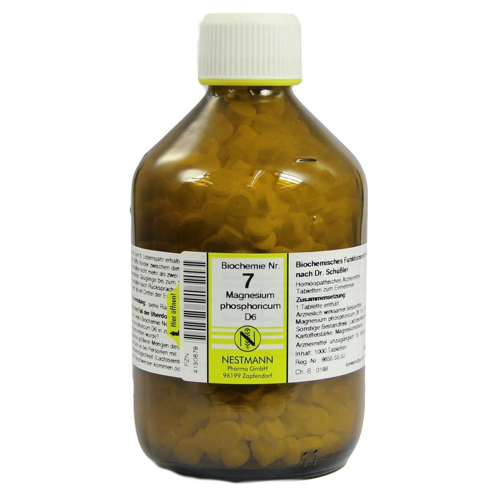BIOCHEMIE 7 Magnesium phosphoricum D 6 Tabletten 1000 St