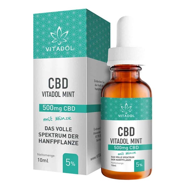 Vitadol Mint 5% CBD Öl 10 ml