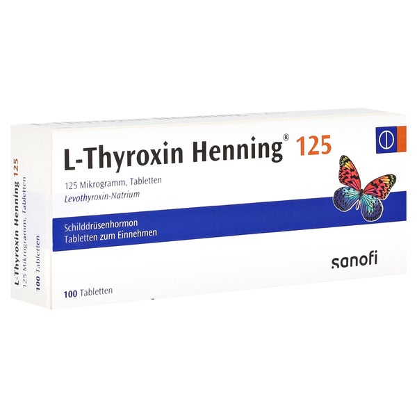 L-thyroxin 125 Henning Tabletten 100 St
