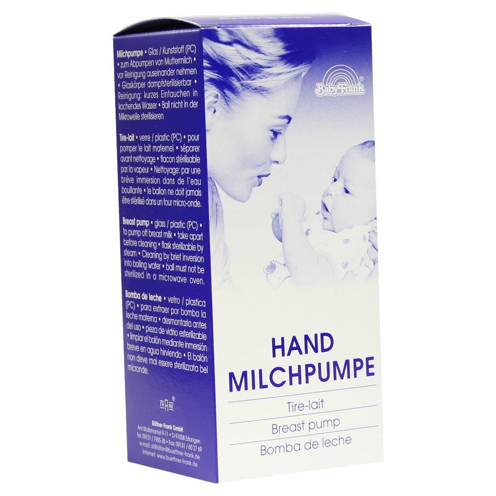 Milchpumpe Frank Hand Kunstst.unzerbrech 1 St