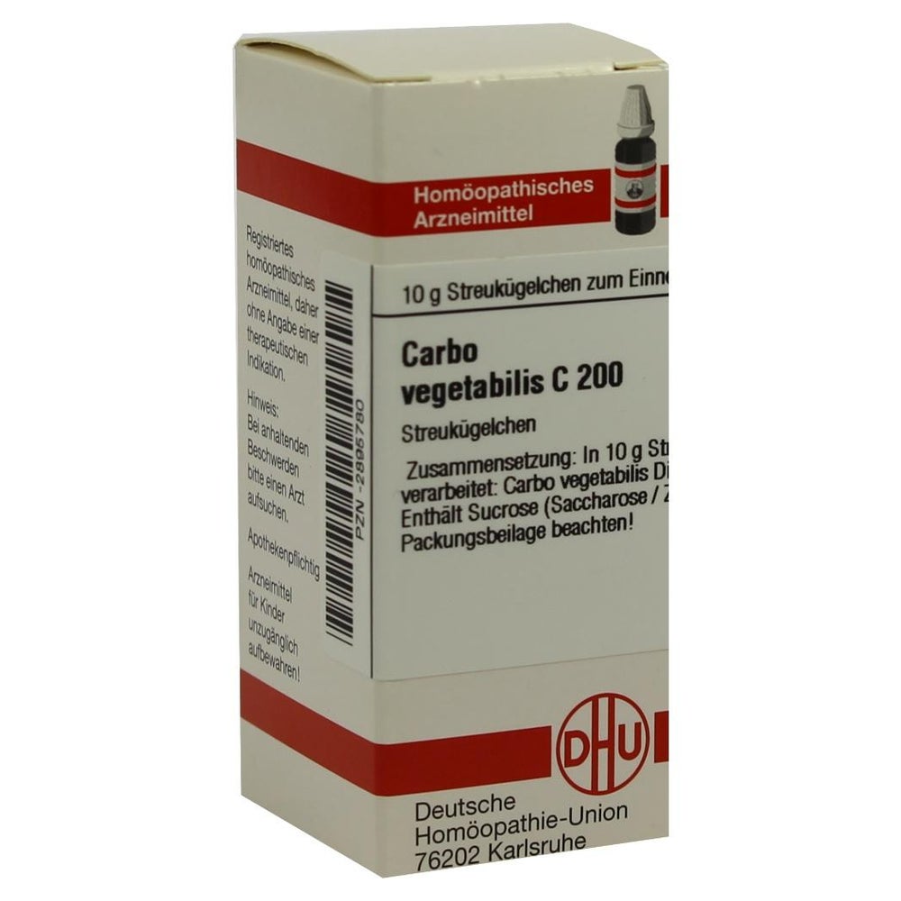 Carbo Vegetabilis C 200 Globuli 10 g