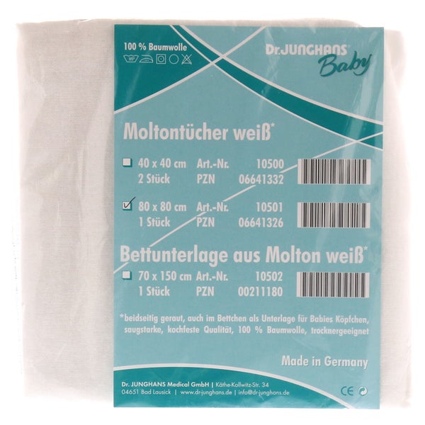 Molton-tücher 80x80 cm 1 St