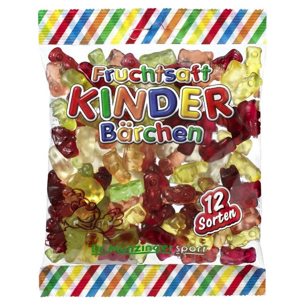 Dr.munzinger Kinder-fruchtsaftbärchen M. 125 g
