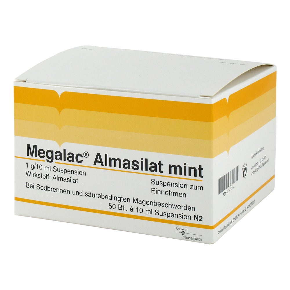 Megalac Almasilat mint 50X10 ml