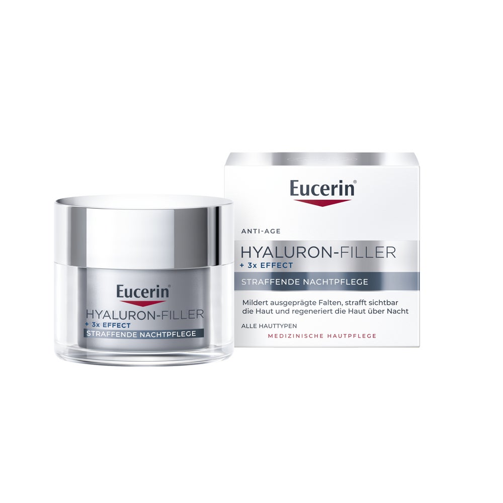Eucerin Hyaluron-Filler + 3x Effect Straffende Nachtpflege 50 ml