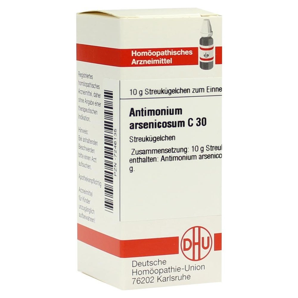 Antimonium Arsenicosum C 30 Globuli 10 g