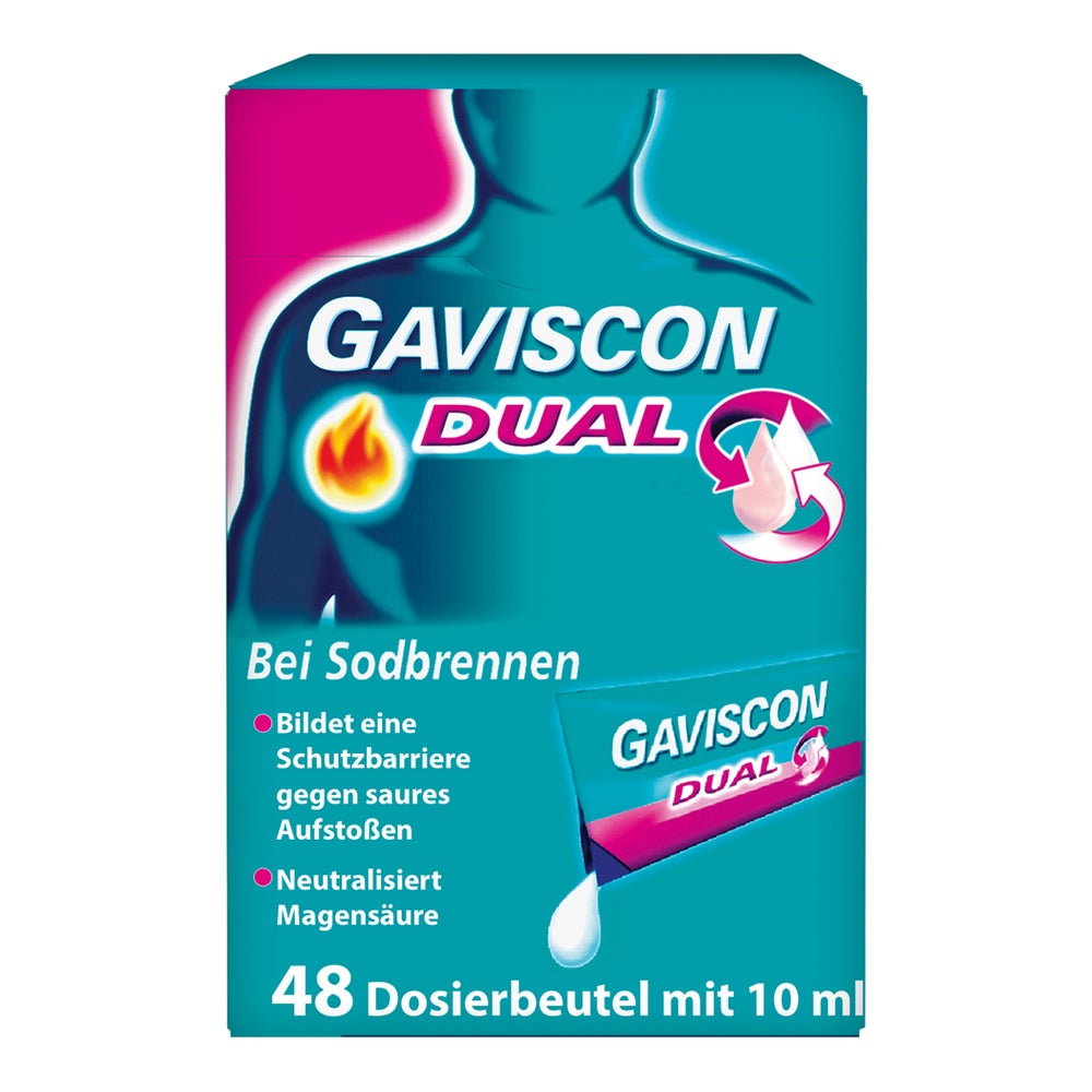 GAVISCON Dual Suspension 48X10 ml