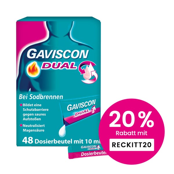GAVISCON Dual Suspension 48X10 ml