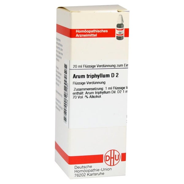 ARUM Triphyllum D 2 Dilution 20 ml