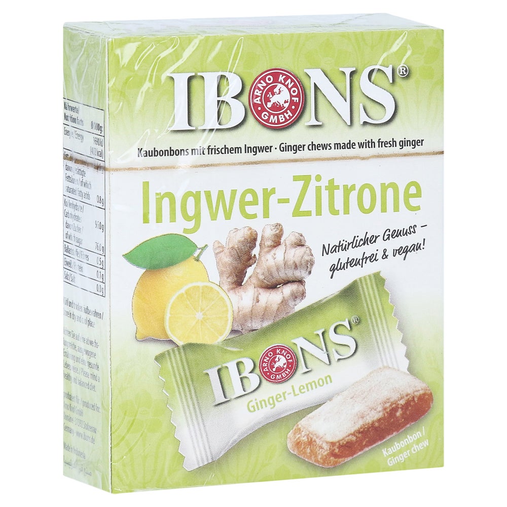 Ibons Ingwer Zitrone Box Kaubonbons 60 g