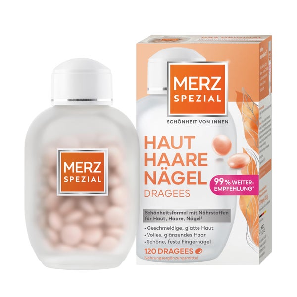 Merz Spezial Haut-Haare-Nägel | Biotin & Zink | 120 Dragees 120 St
