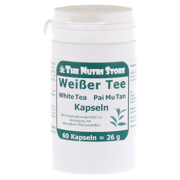 Weisser TEE Pai Mu Tan Kapseln 60 St