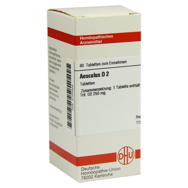 Aesculus D 2 Tabletten 80 St