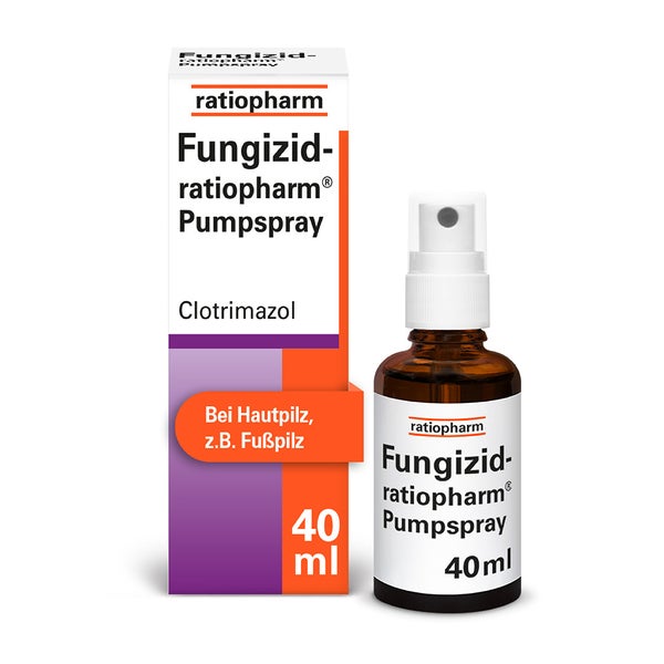 Fungizid ratiopharm Pumpspray 40 ml