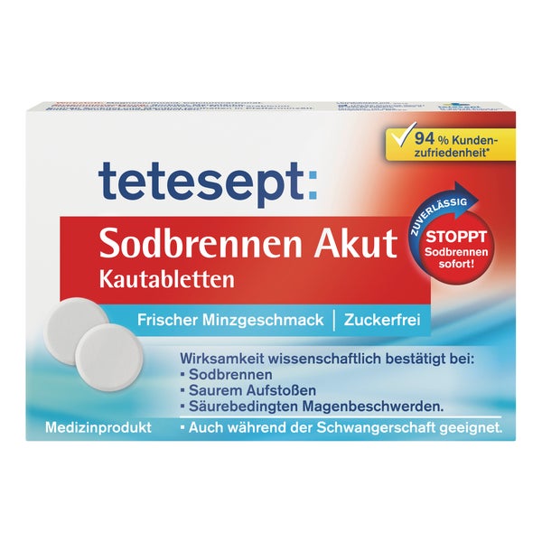 tetesept Sodbrennen Akut 20 St