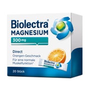 Biolectra Magnesium 300 mg Direct Orange vegan & zuckerfrei 20 St