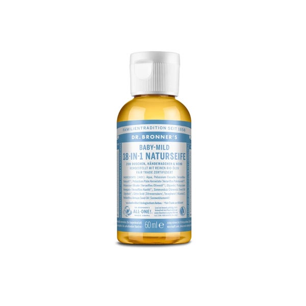 18-in-1 Naturseife Baby-mild ohne Duft f 60 ml