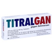 Produktabbildung: TITRALGAN 10 St