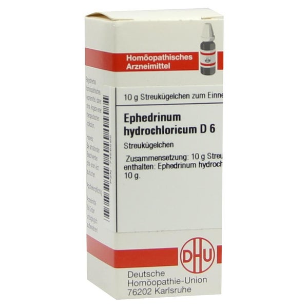 Ephedrinum Hydrochloricum D 6 Globuli 10 g