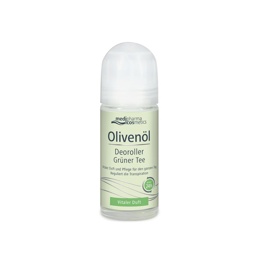 Olivenöl Deoroller Grüner Tee 50 ml