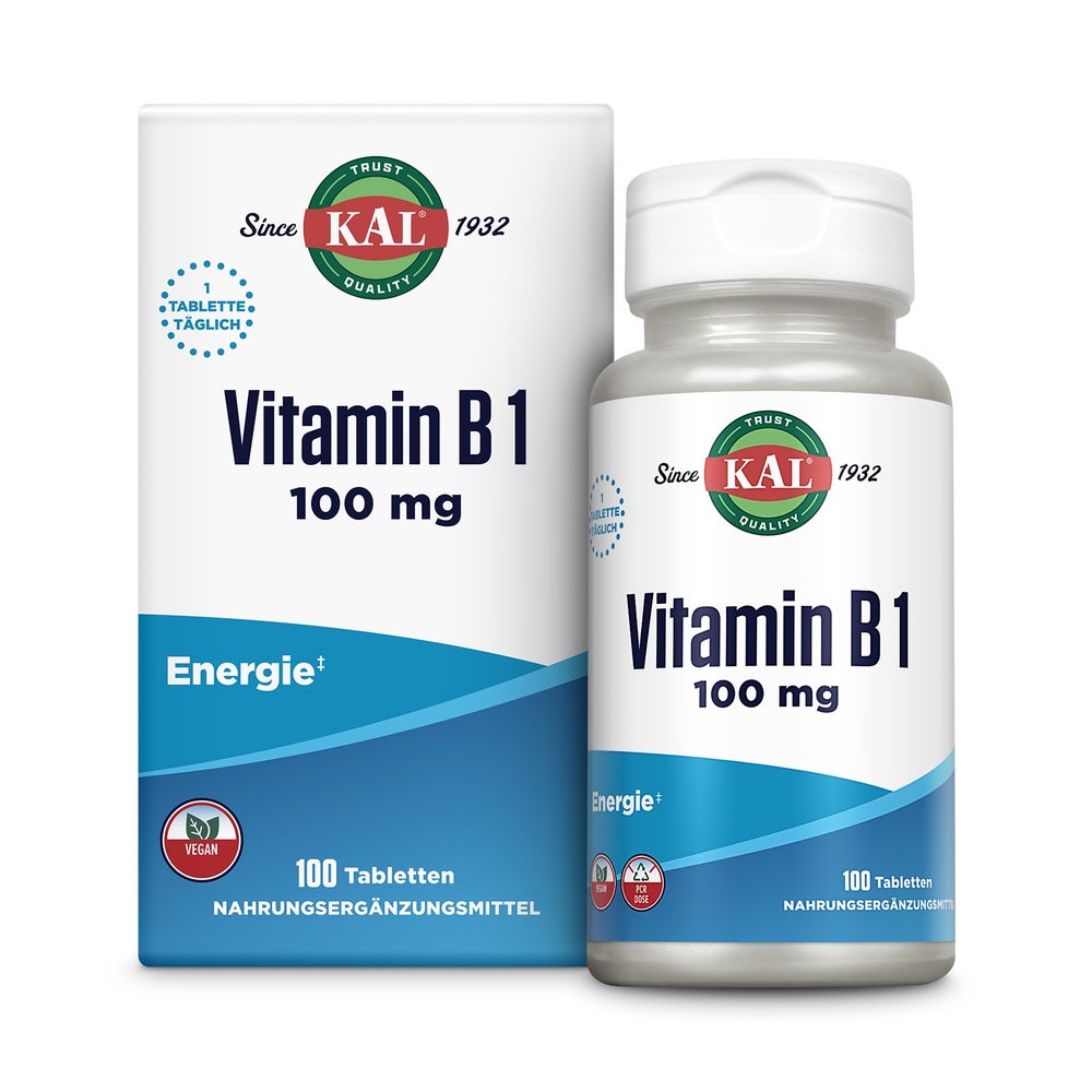 KAL Vitamin B1 Thiamin 100 mg 100 St
