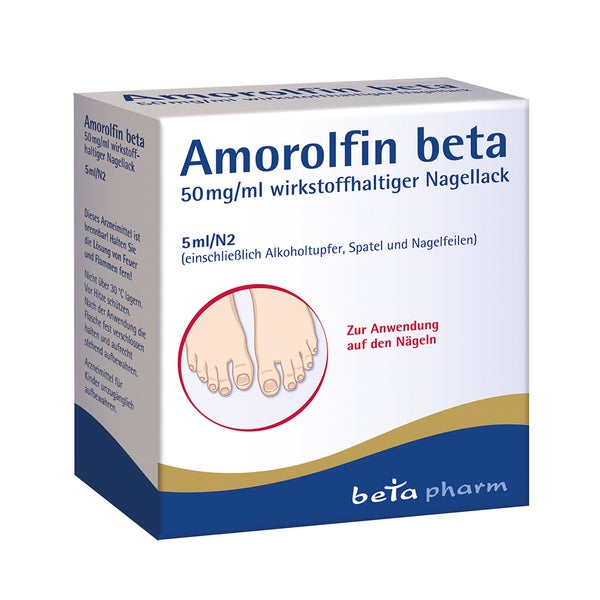 Amorolfin beta 50 mg/ml 5 ml