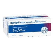 RAMIPRIL HEXAL comp. 5 mg/25 mg Tabletten 100 St