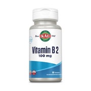 Produktabbildung: KAL Vitamin B2 Riboflavin 100 mg 60 St