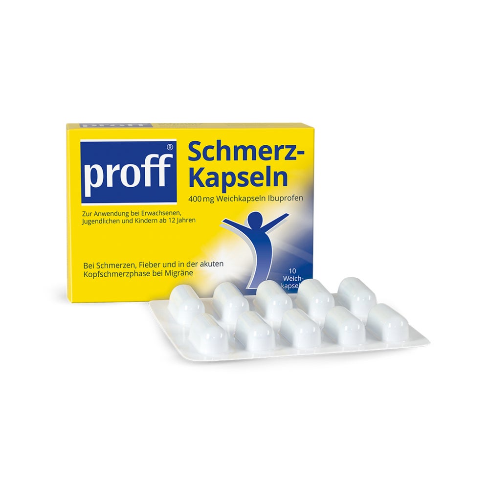proff Schmerzkapseln 10 St