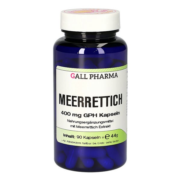 Meerrettich 400 mg GPH Kapseln 90 St