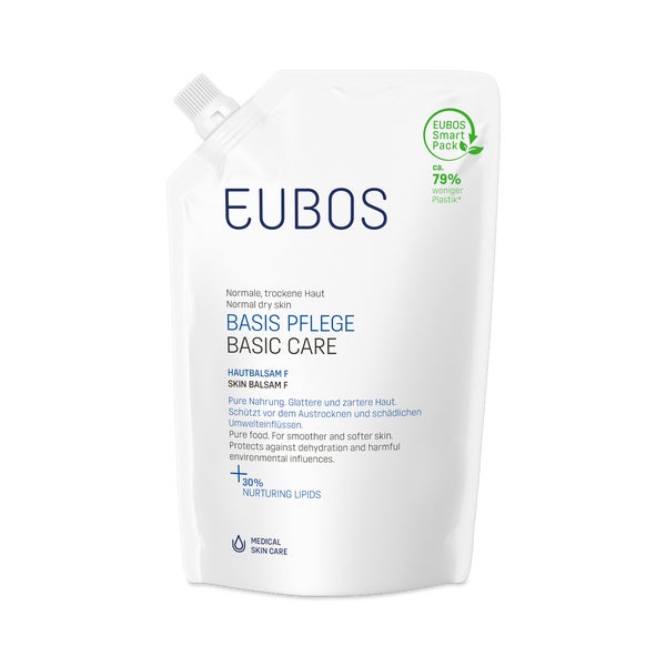 EUBOS Basis Pflege Hautbalsam F, Nachfüllbeutel 400 ml