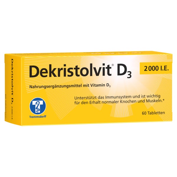 Dekristolvit D3 2.000 I.E. 60 St