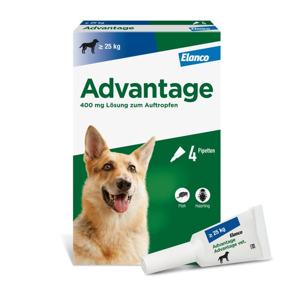 Advantage™ 400mg  Hund 1X4 St