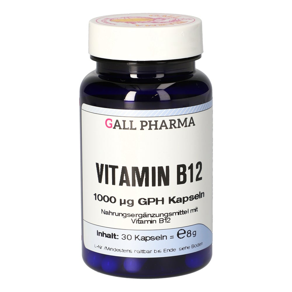 Vitamin B12 1000 µg GPH Kapseln 30 St