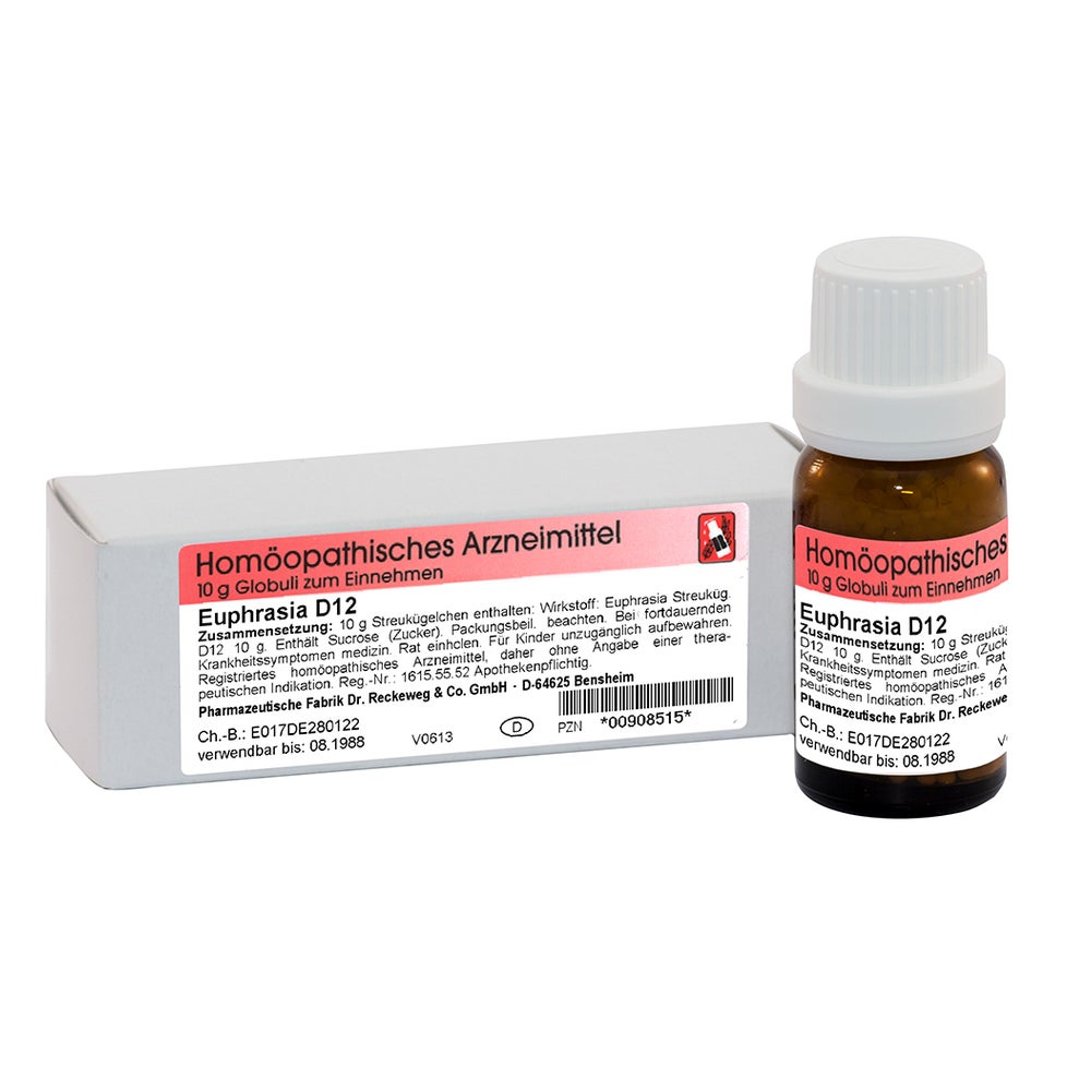 Dr. Reckeweg Euphrasia D12 Globuli 10 g
