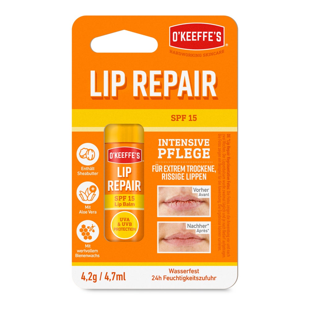 O'Keeffe's - Lip Repair - Lippenbalsam LSF 15 4,2 g