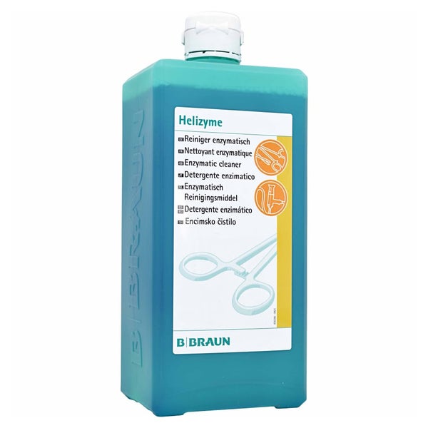 B. Braun Helizyme Enzymreiniger für die manuelle Instrumentenreinigung - 1000 ml – Flasche 1 l