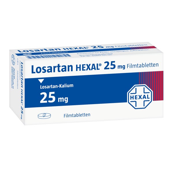 Losartan Hexal 25 mg Filmtabletten 98 St