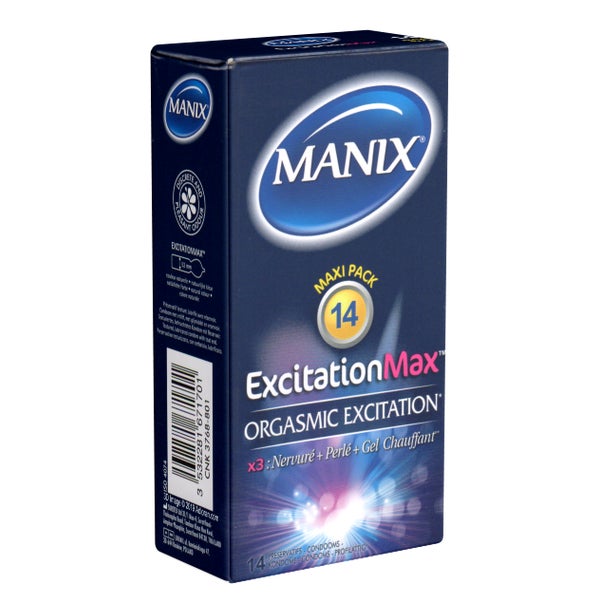 «Excitation Max» Kondome für ein gesteigertes Lustgefühl (14 Kondome) 14 St