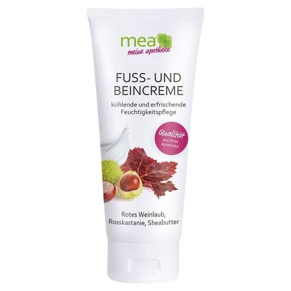 MEA Samtweich Fuß- und Beincreme mit Wei 100 ml