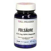 Produktabbildung: Folsäure 2,5 mg GPH Kapseln 60 St
