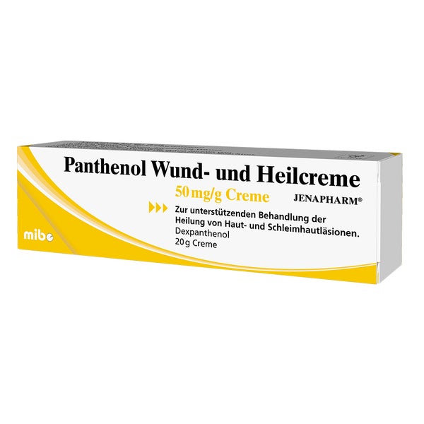 Panthenol Wund- und Heilcreme Jenapharm 20 g