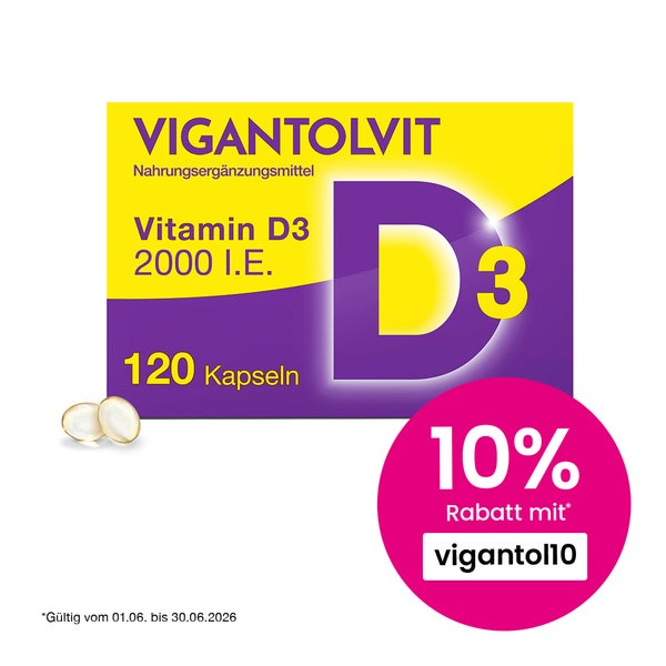 VIGANTOLVIT® Vitamin D3 2000 I.E. 120 St