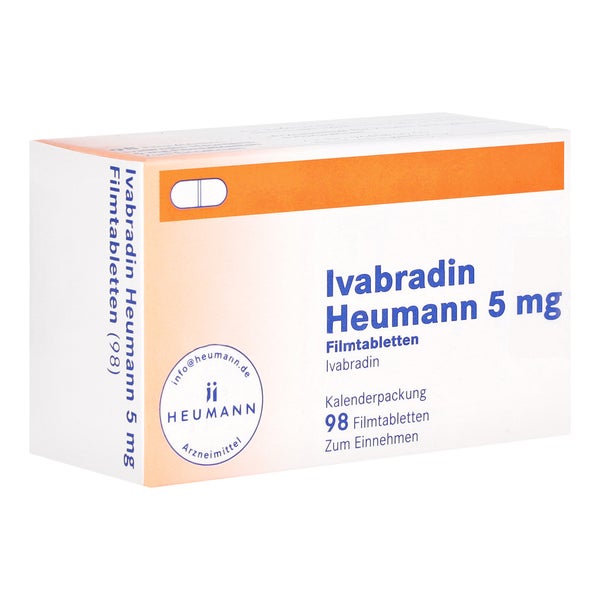 Ivabradin Heumann 5 mg Filmtabletten 98 St