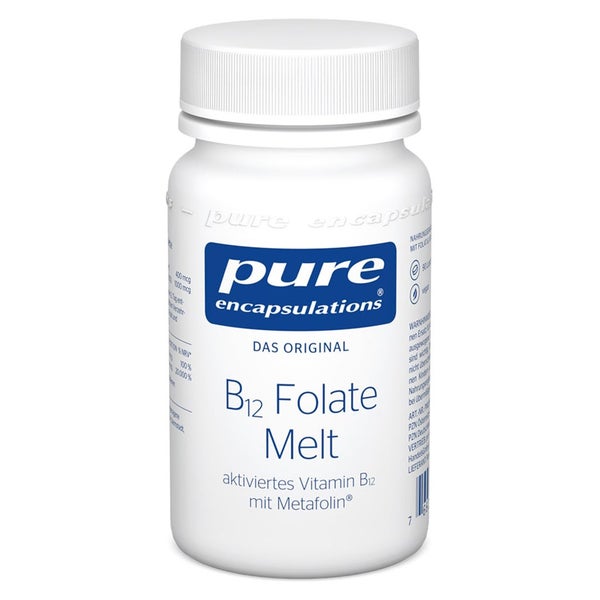 pure encapsulations® B12 Folate Melt 90 St