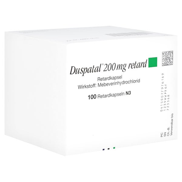 Duspatal 200 mg retard Kapseln 100 St